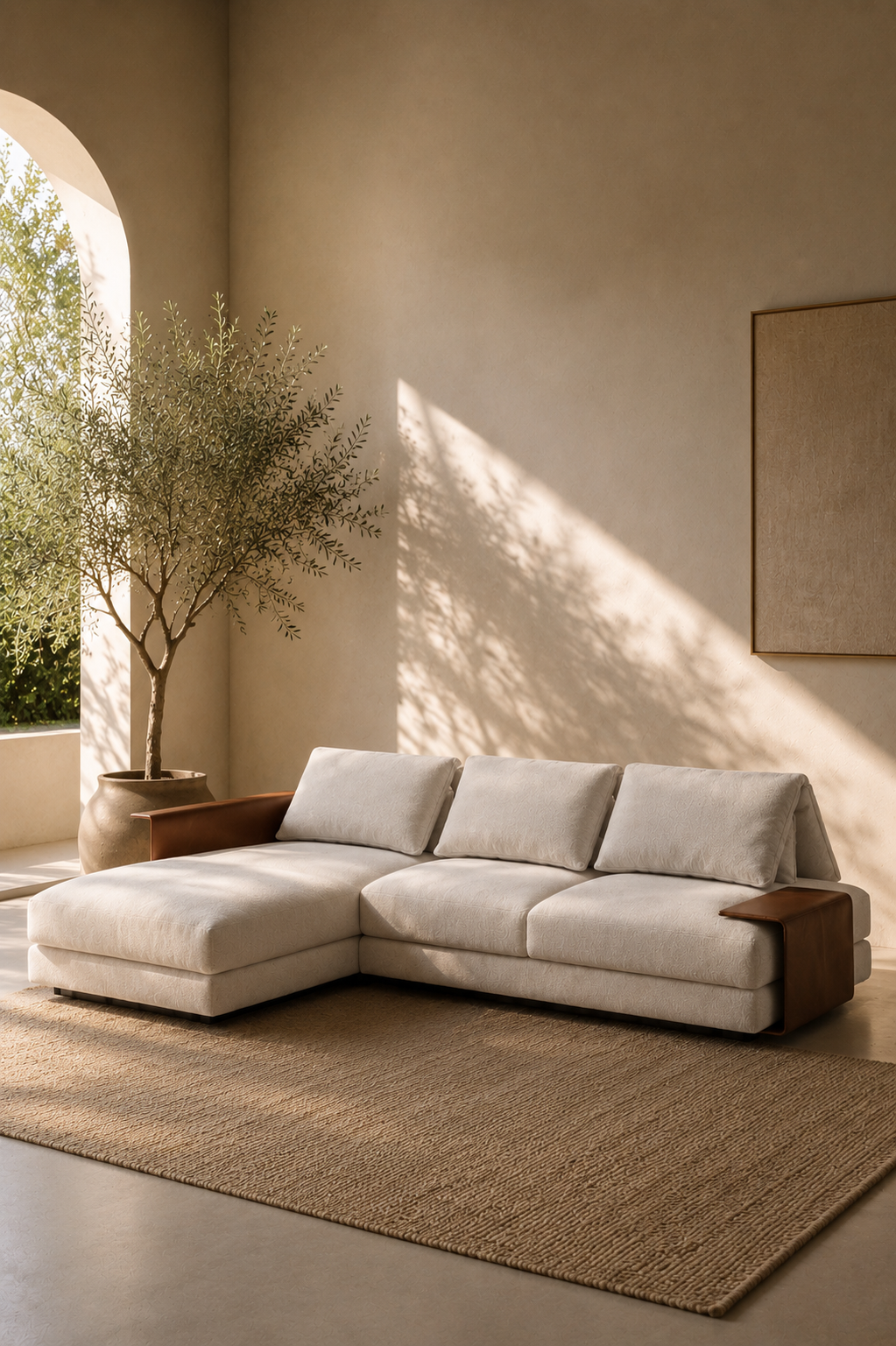 foldline sectional