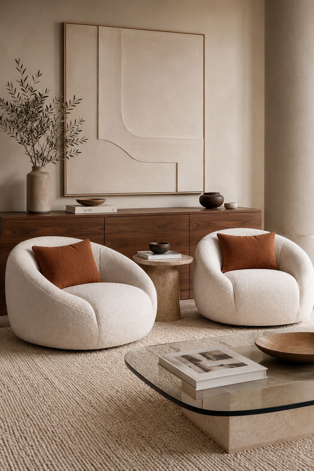 cove armchair